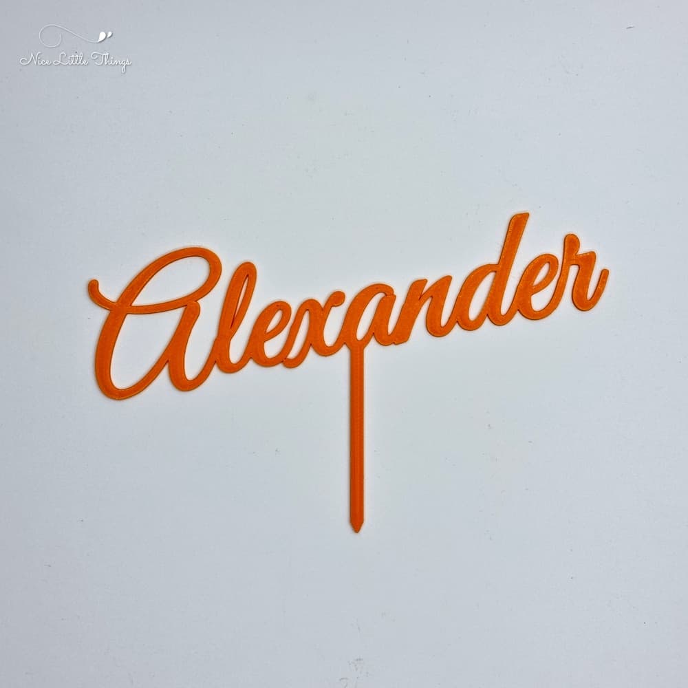 Nom de l'ornement du gâteau