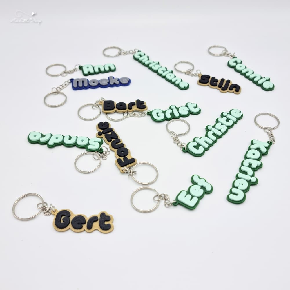 Porte-clés avec nom