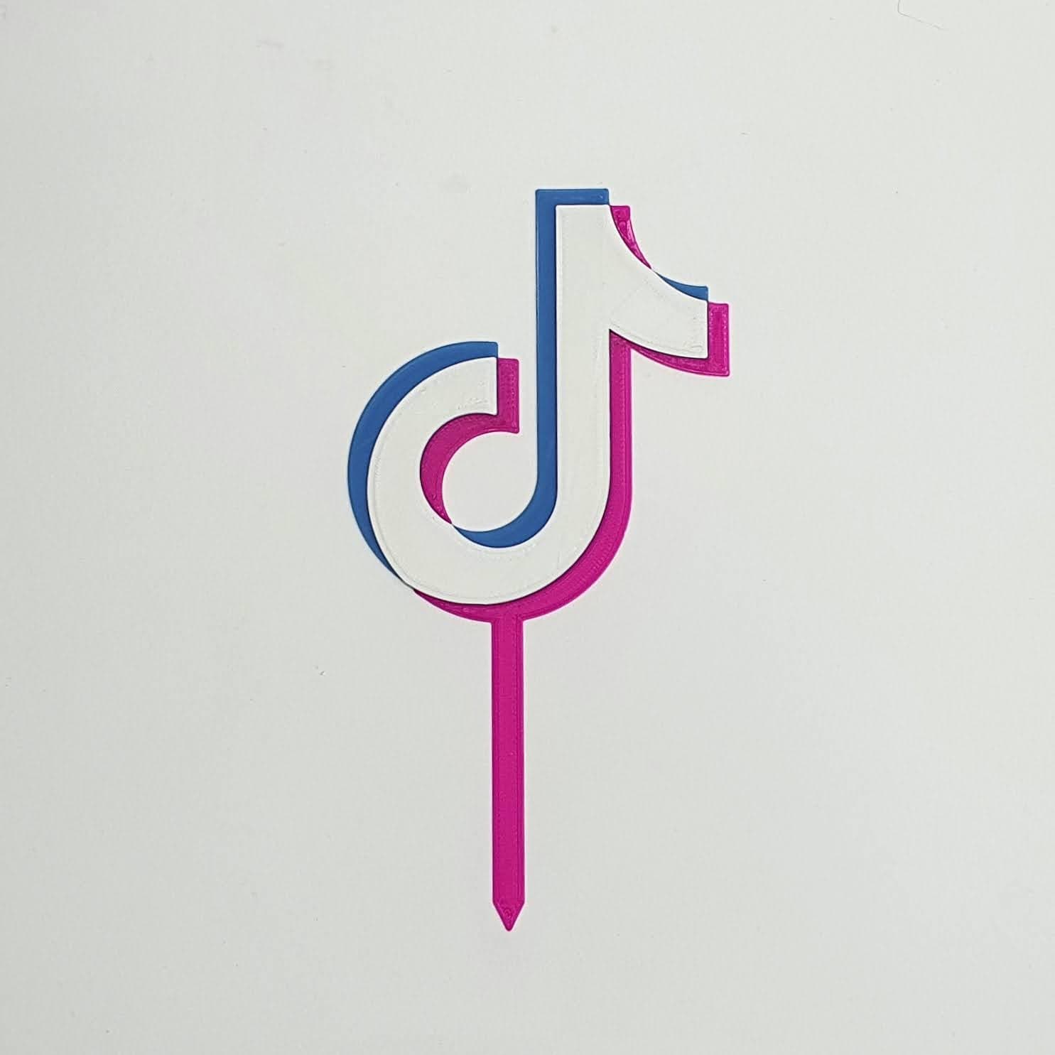 Garniture de gâteau tiktok