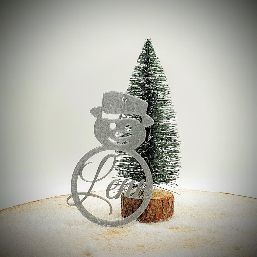 bonhomme de neige décoration de Noël