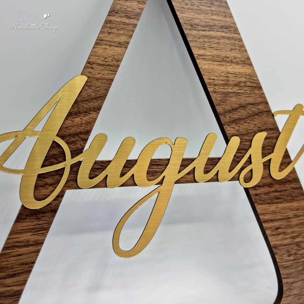 décoration avec nom