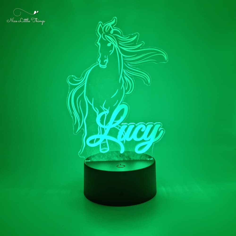 Lampe LED RVB - Cheval
