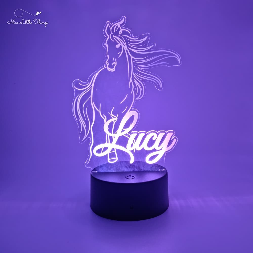 Lampe LED RVB - Cheval