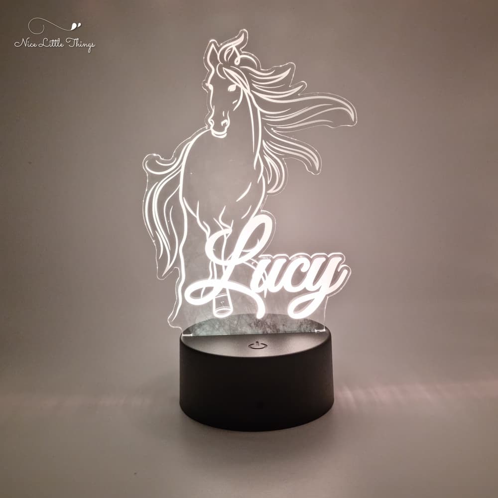 Lampe LED RVB - Cheval