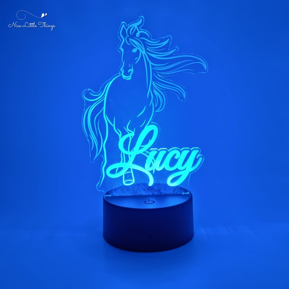 Lampe LED RVB - Cheval