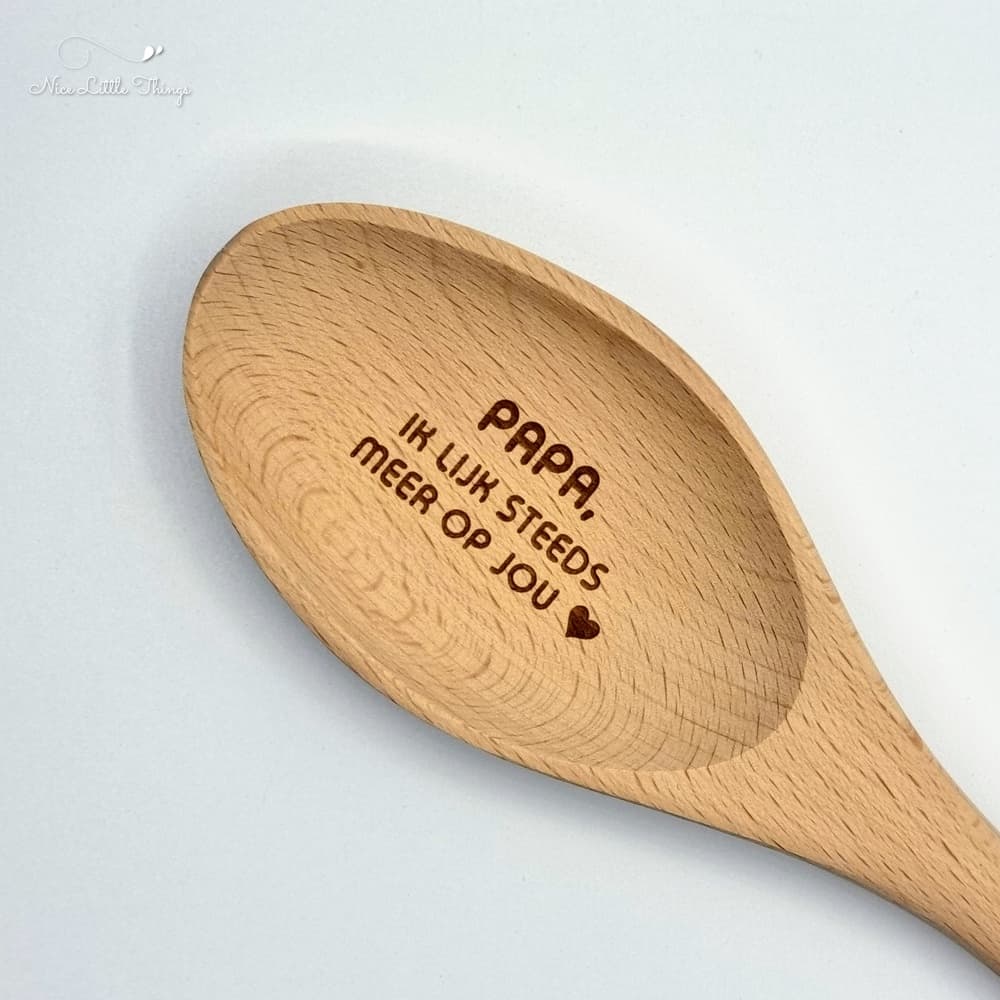 Cuillère en bois Papa