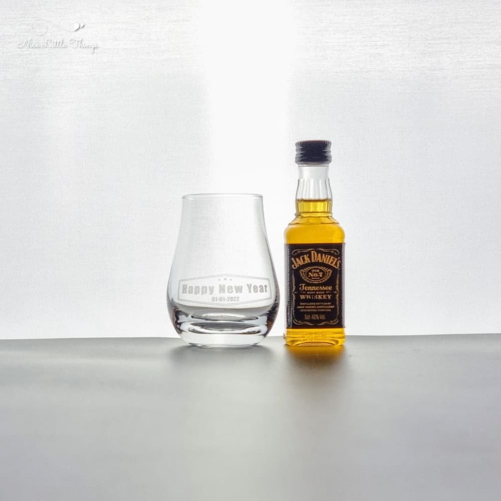 Verre pour bouteille de whisky