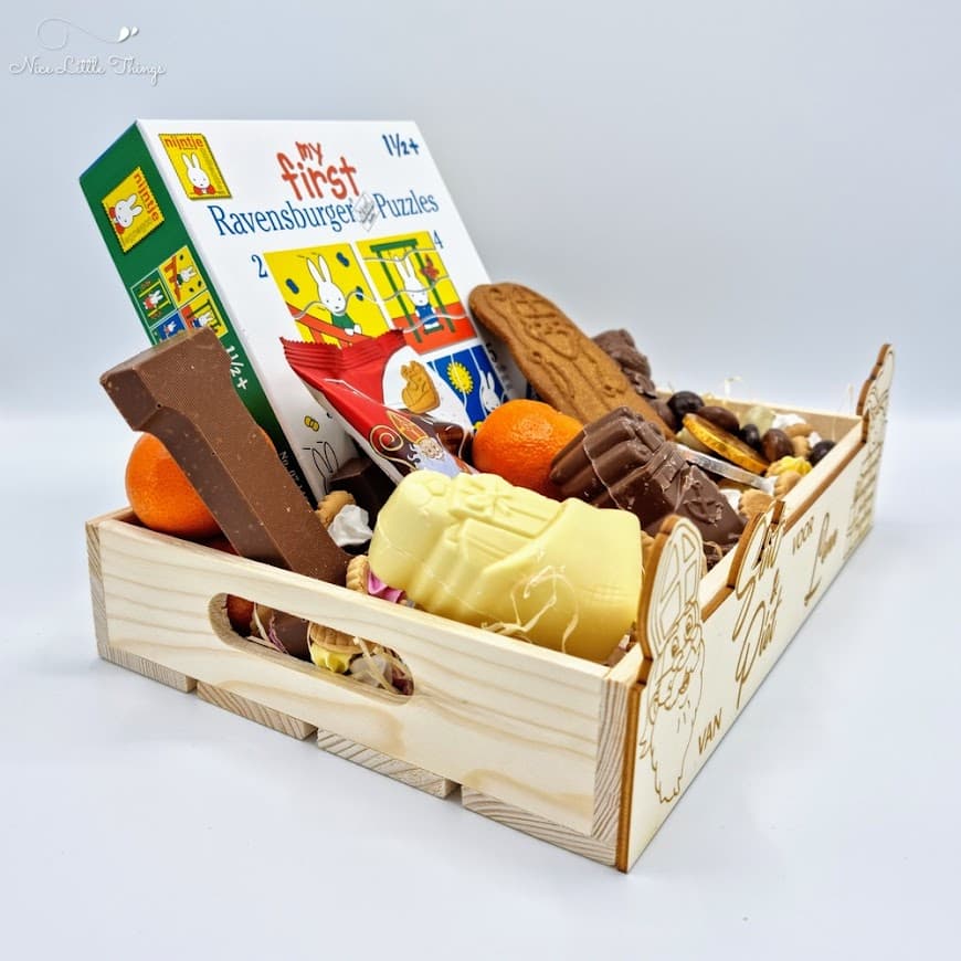 Plateau de bonbons Sinterklaas personnalisé