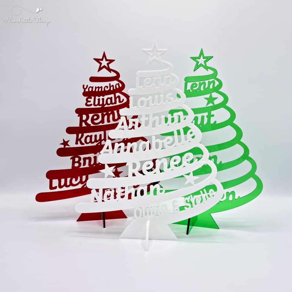 arbre de Noël familial