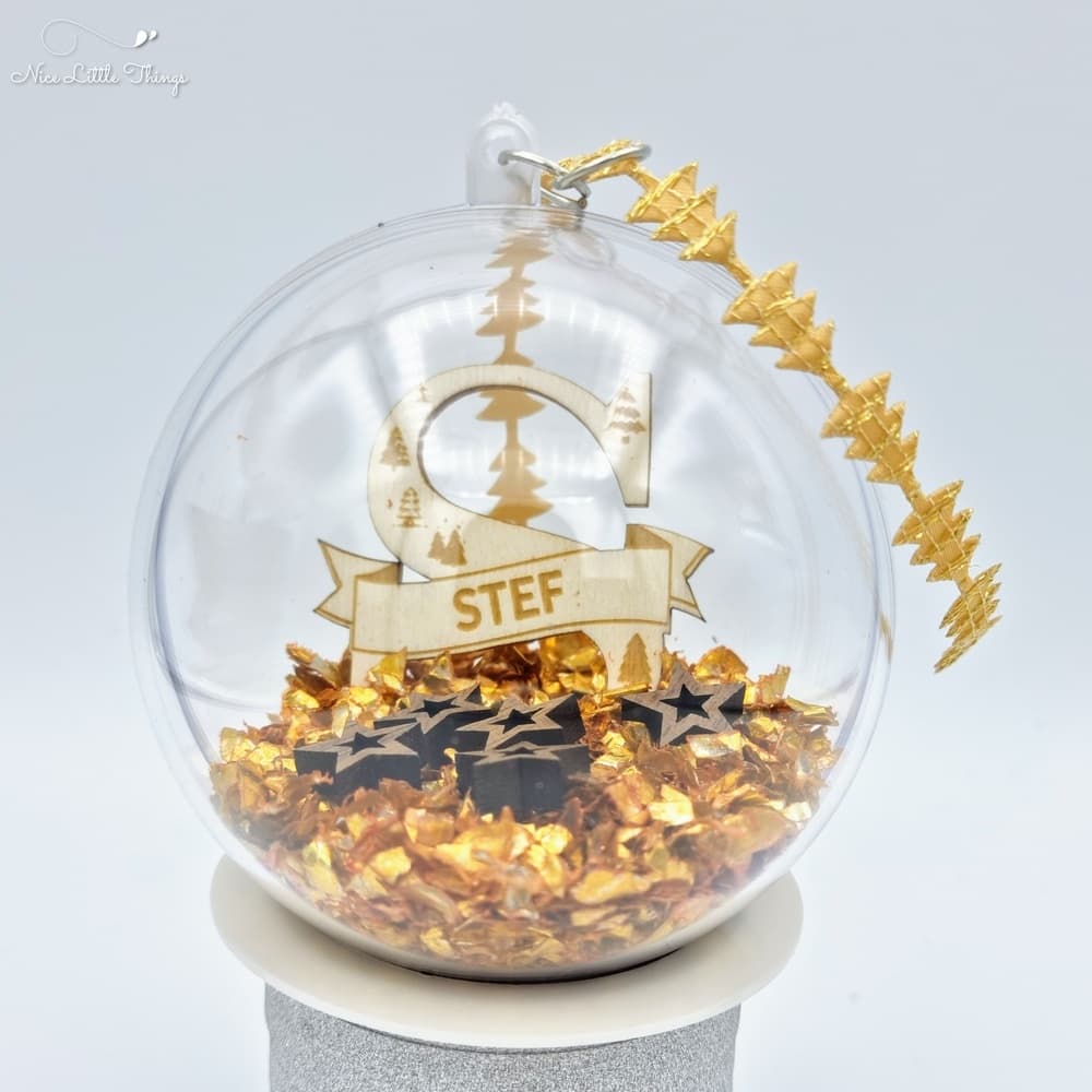 boule de Noël de luxe