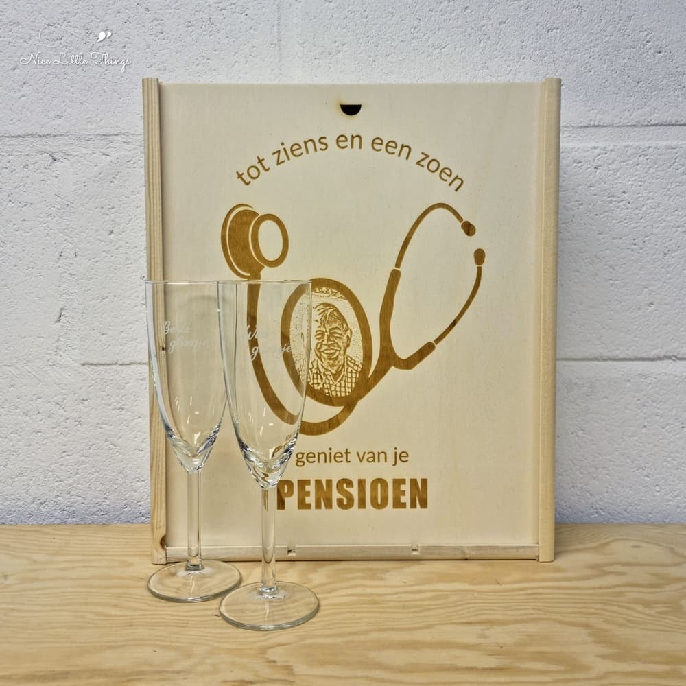 Boîte à vin personnalisée