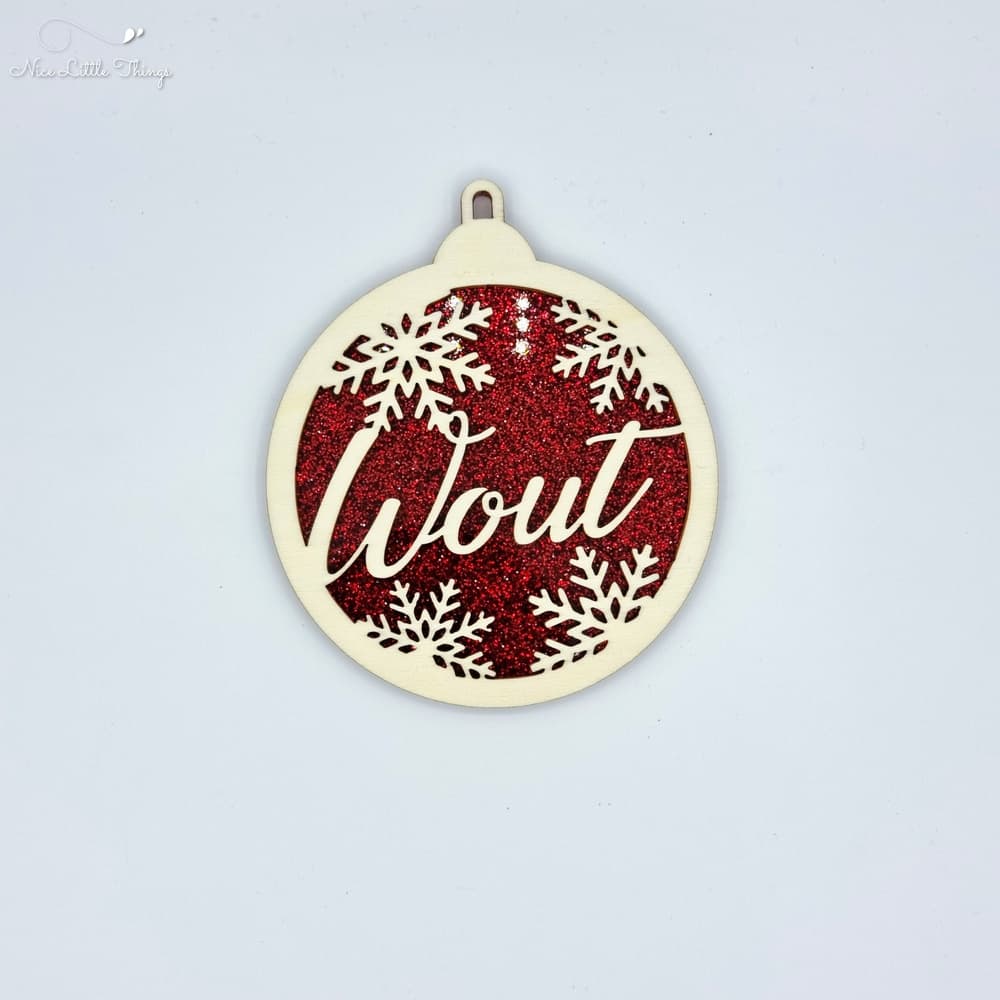 boules de Noël multicouches - paillettes