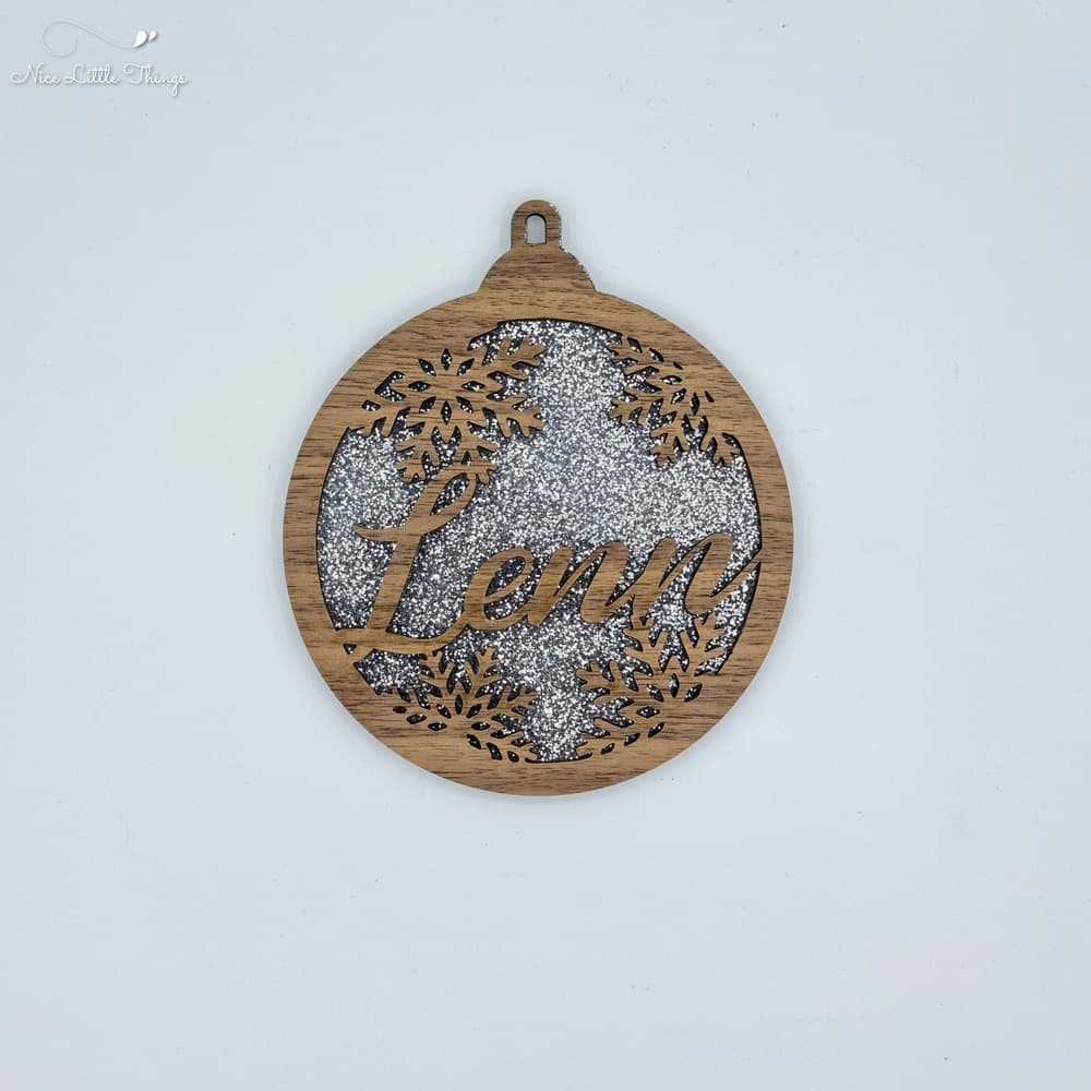 boules de Noël multicouches - paillettes