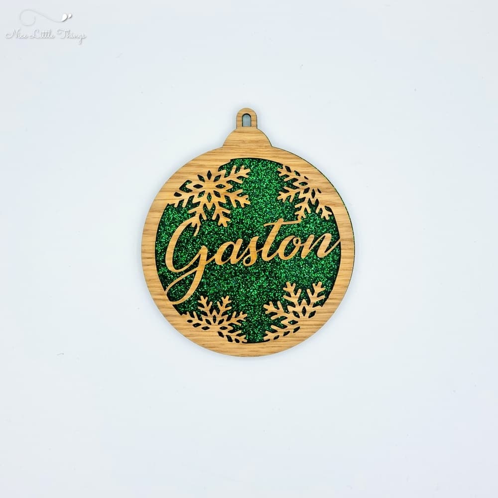 boules de Noël multicouches - paillettes