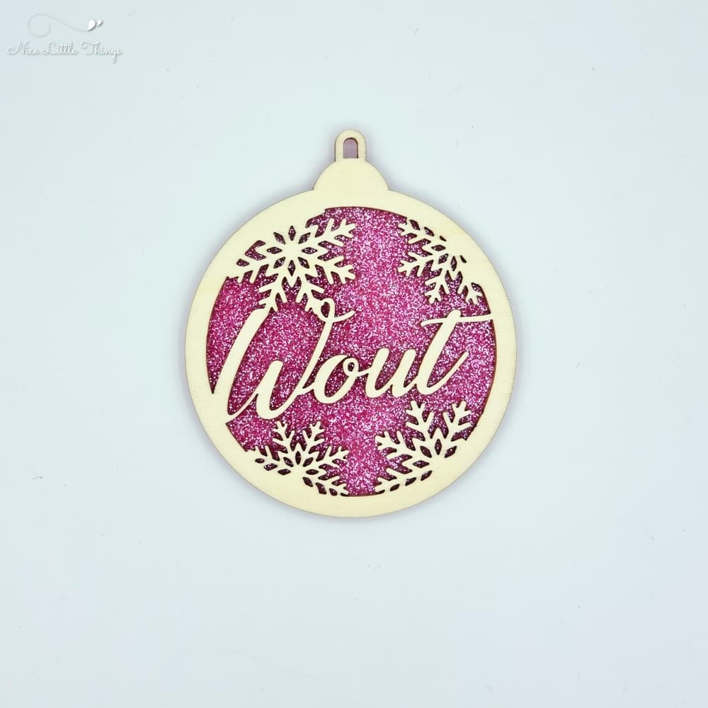 boules de Noël multicouches - paillettes