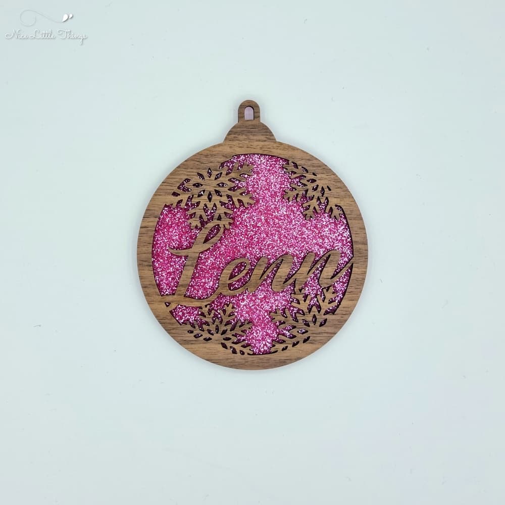 boules de Noël multicouches - paillettes