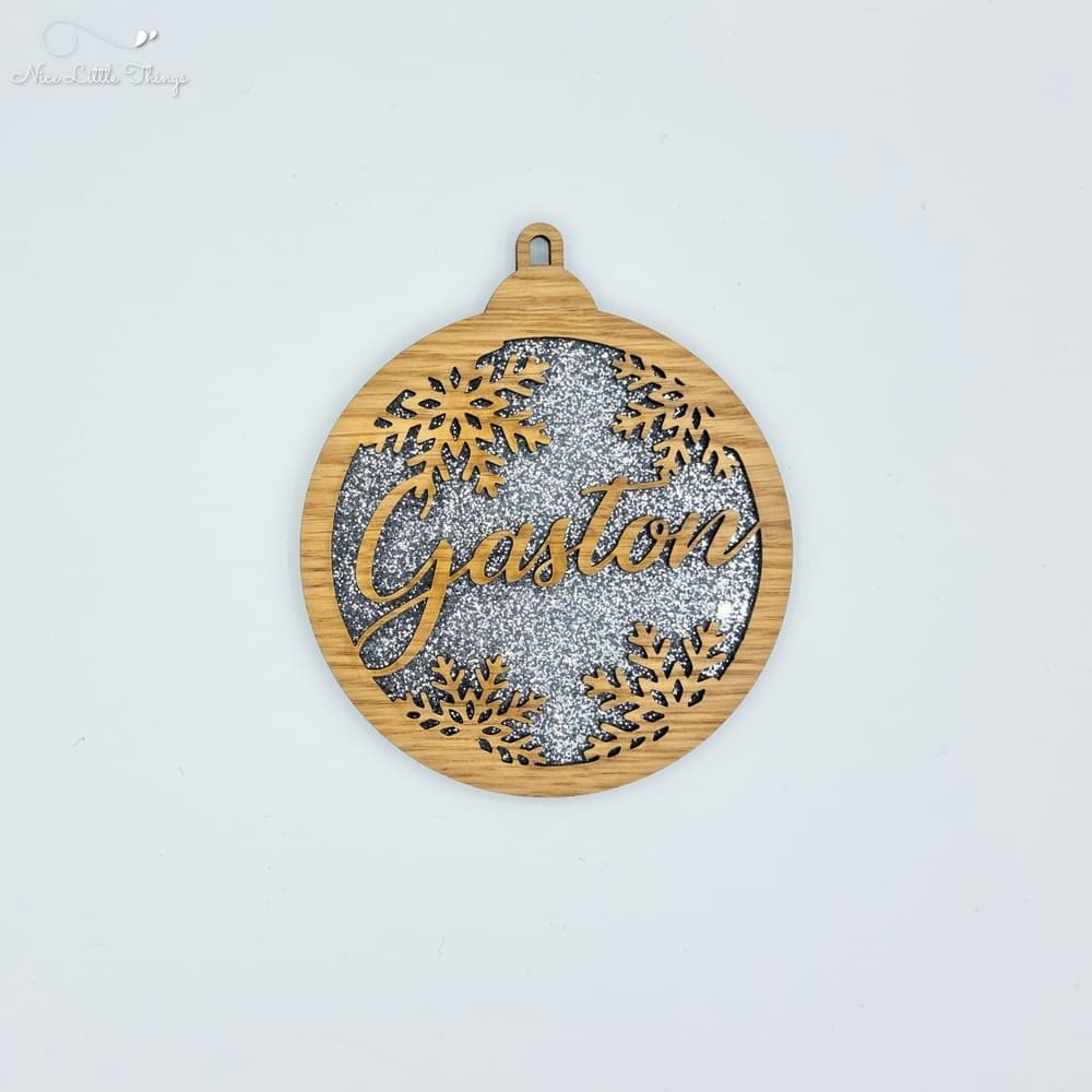 boules de Noël multicouches - paillettes