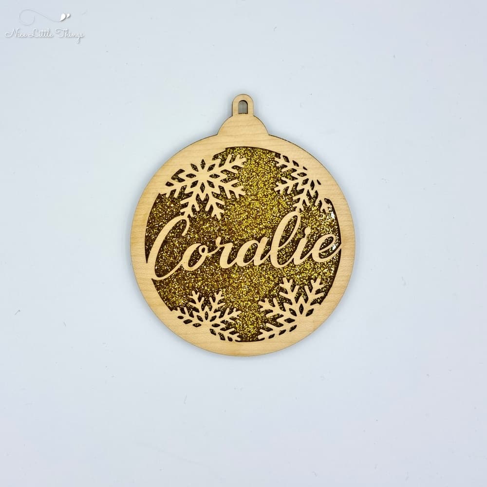 boules de Noël multicouches - paillettes