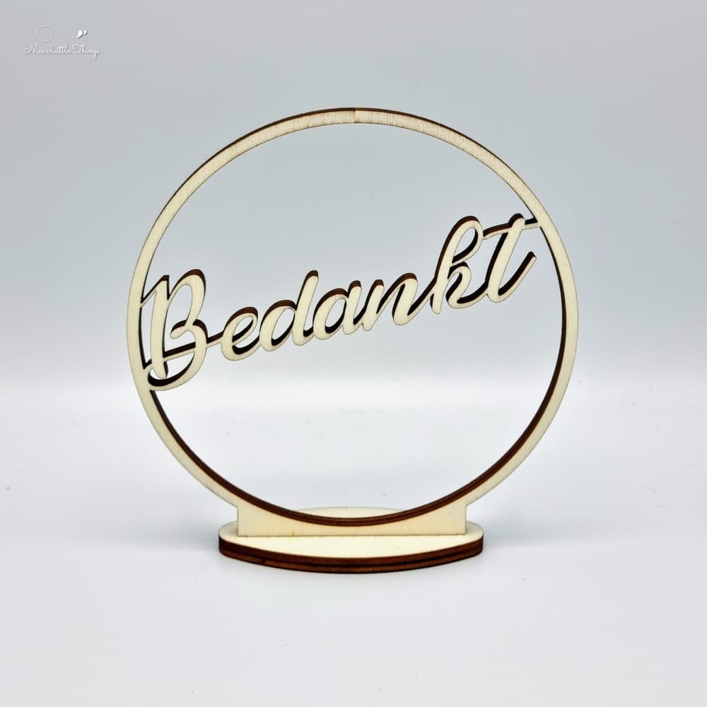 Mini Nom Cercle Remerciements