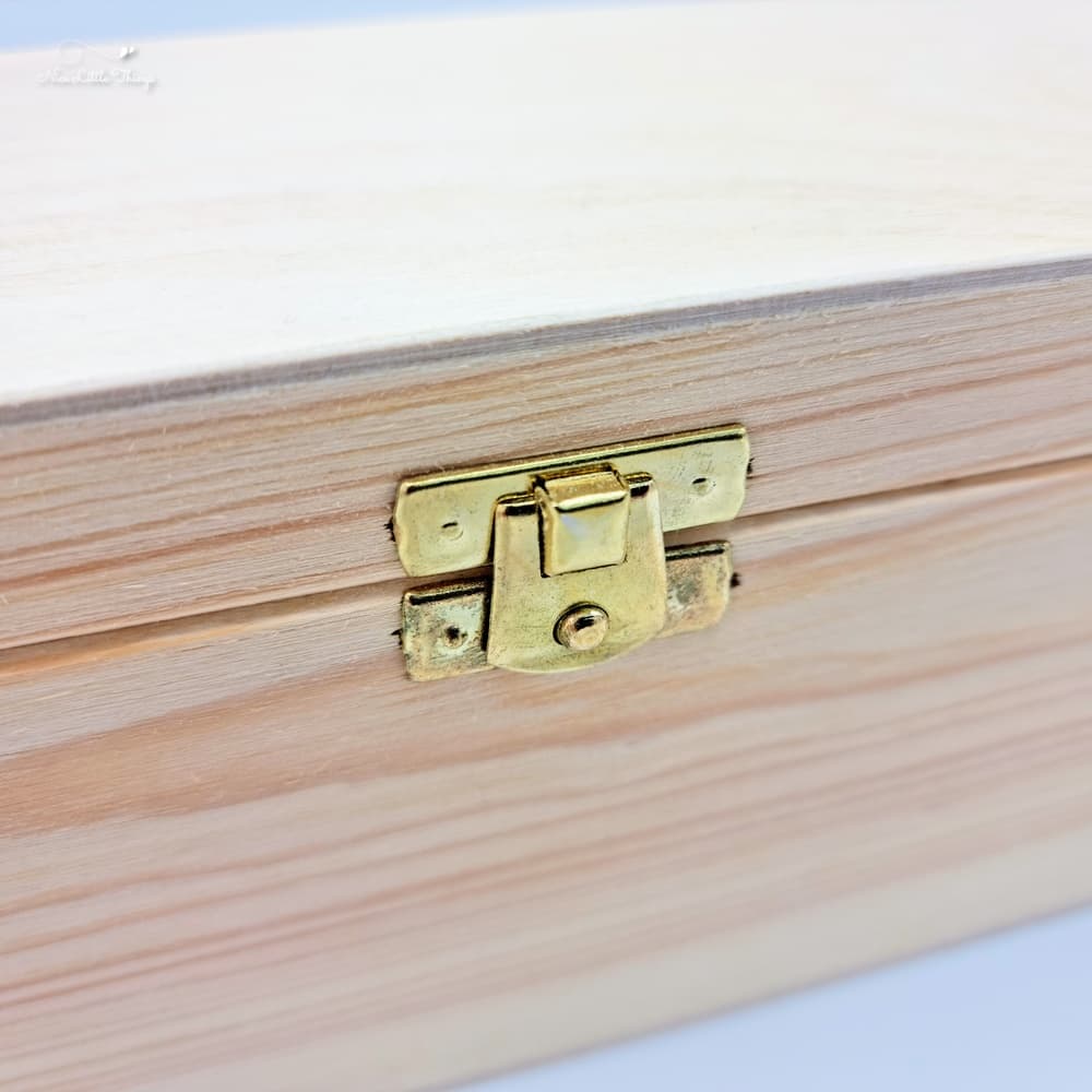 Boîte à souvenirs avec nom et photo