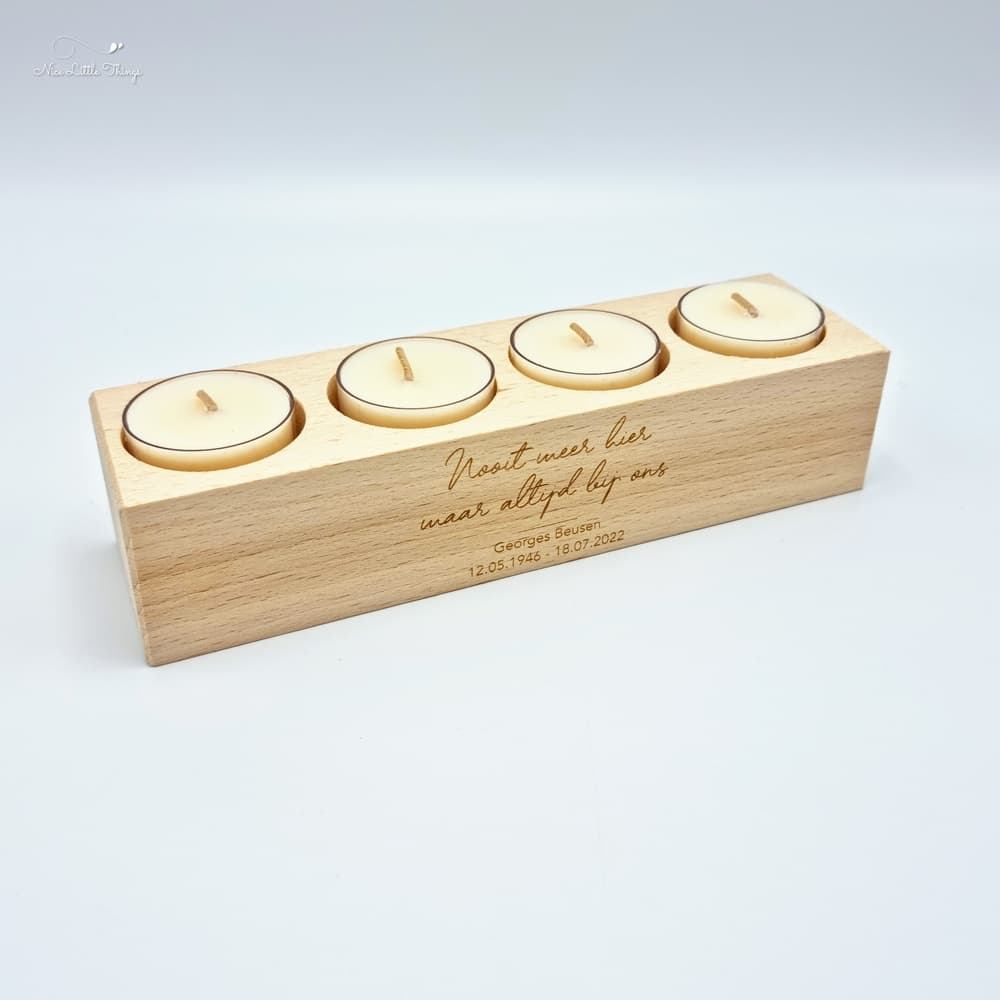 Bougeoir à bougie Remembrance
