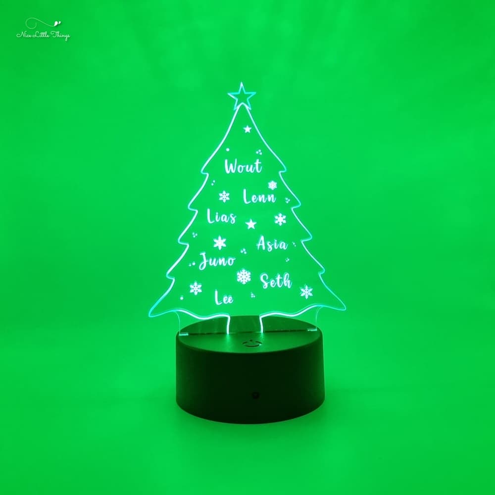 Lampe LED RVB de Noël