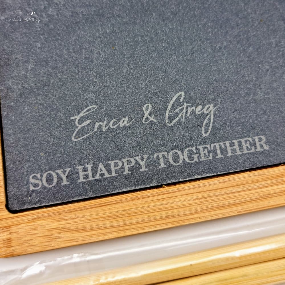 Set de service à sushi personnalisé