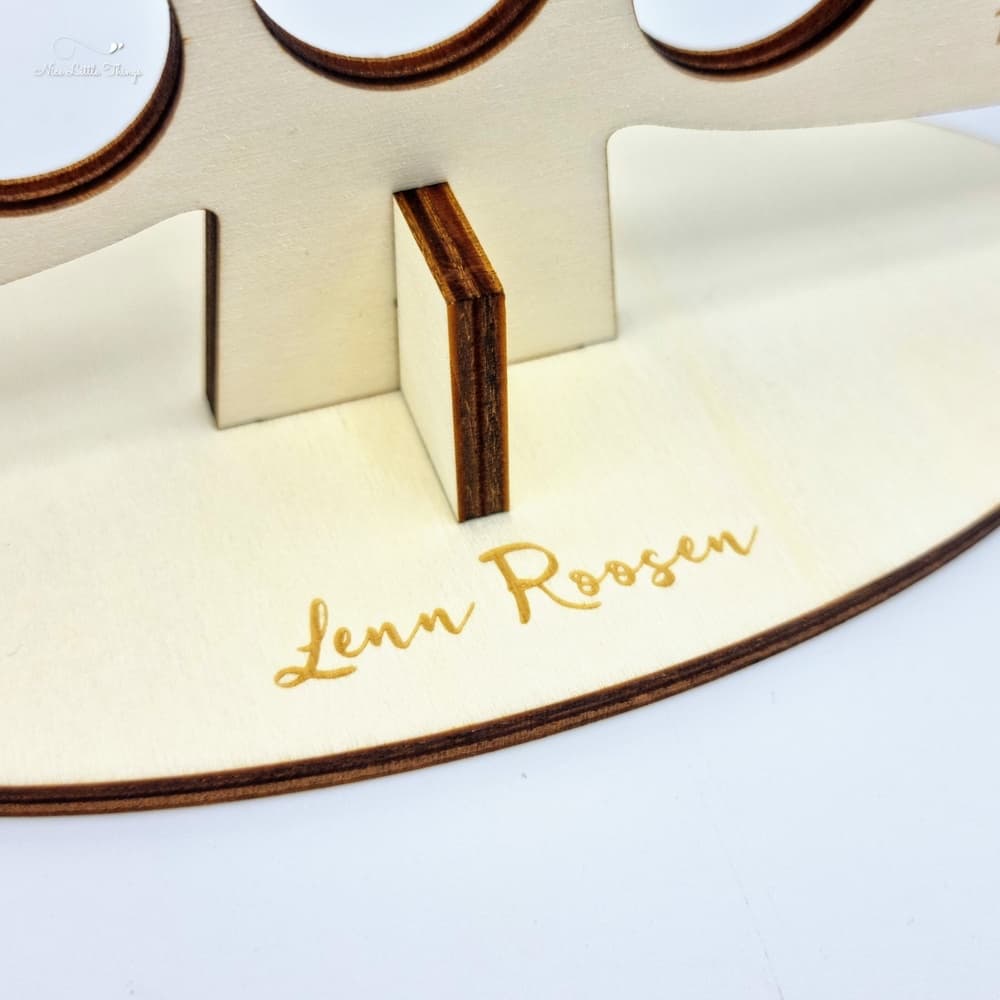 Calendrier de l'Avent avec nom