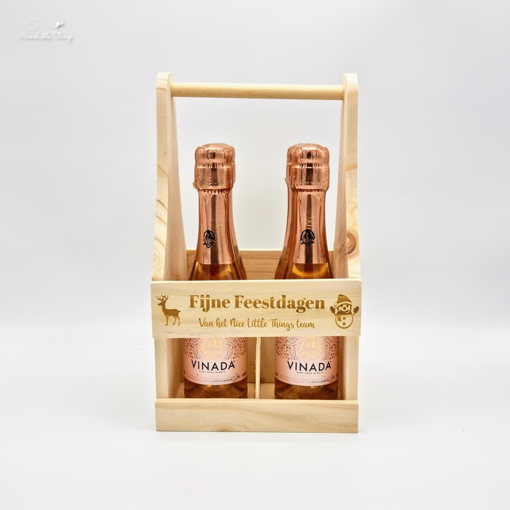 Caisse à bière en bois Holiday