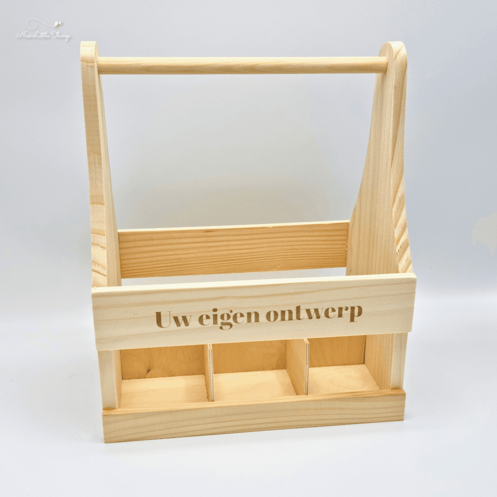 Caisse à bière en bois - Design personnel