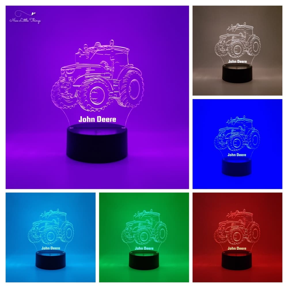 Lumière LED RVB personnalisée Tracteur John Deere