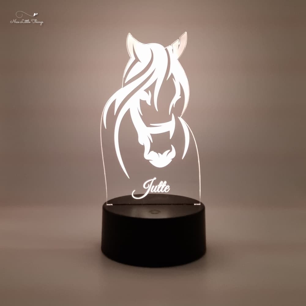 Tête de cheval à lumière LED