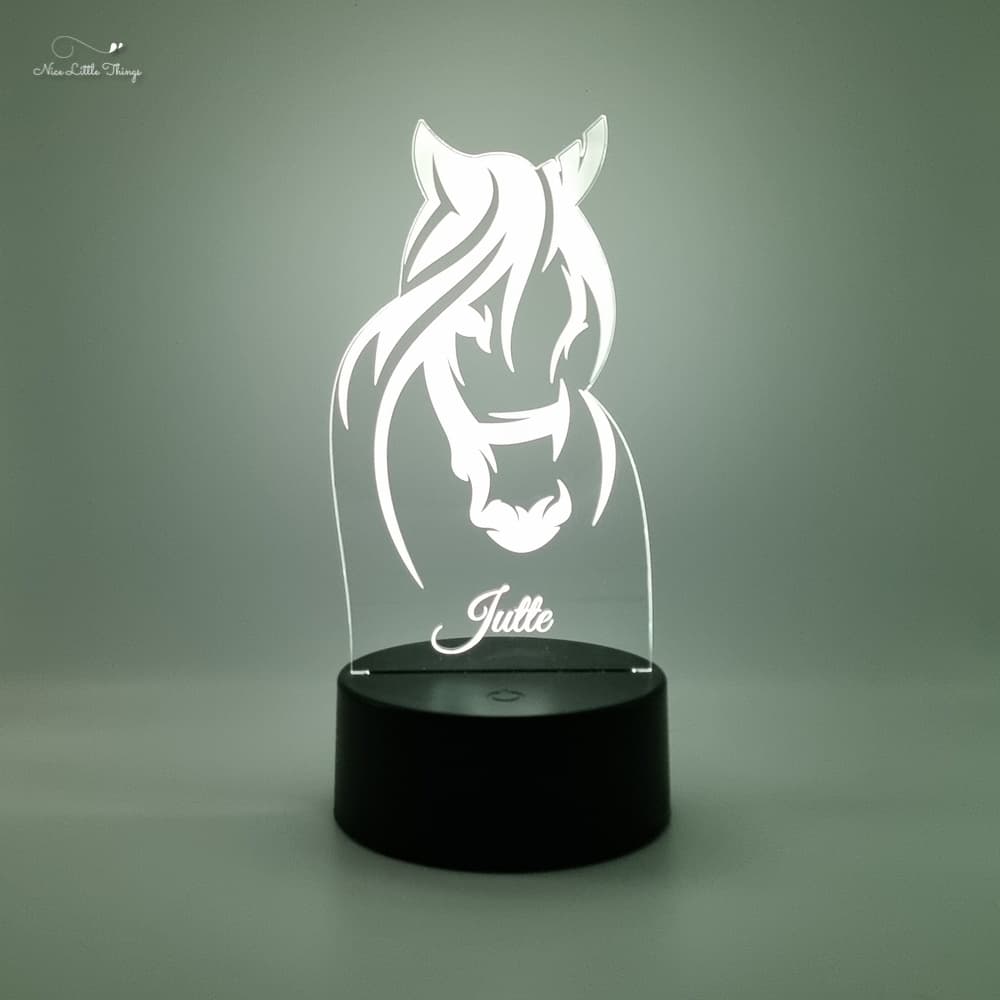 Tête de cheval à lumière LED