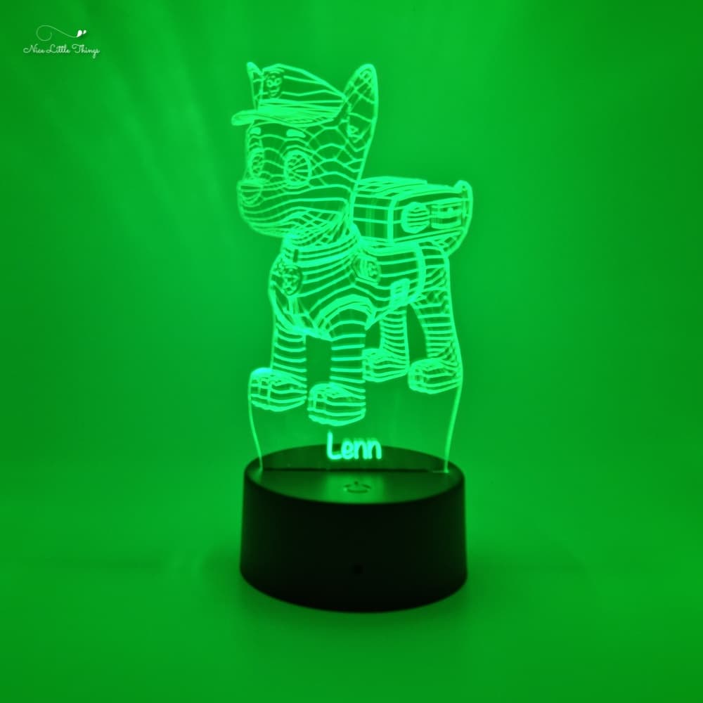 Lampe LED RVB Paw Patrol Chase