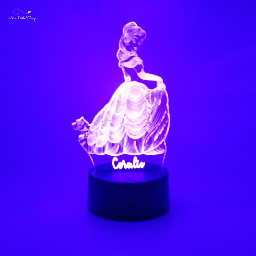 Lampe LED RVB Princesse