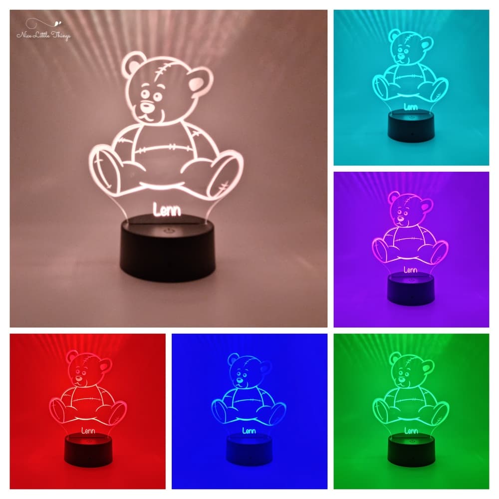 Lampe LED RVB Ourson