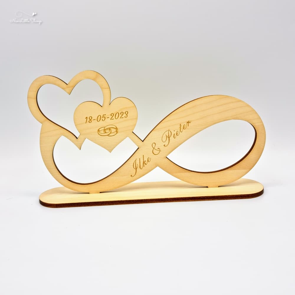 Support en bois Amour