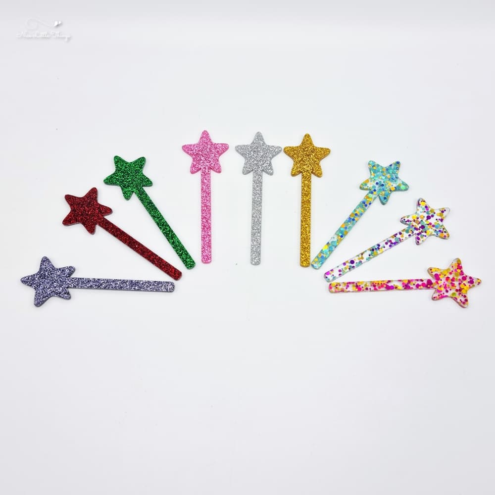 Lettre du Nouvel An avec baguette magique