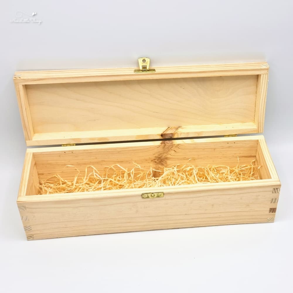 Boîte à vin solo avec serrure