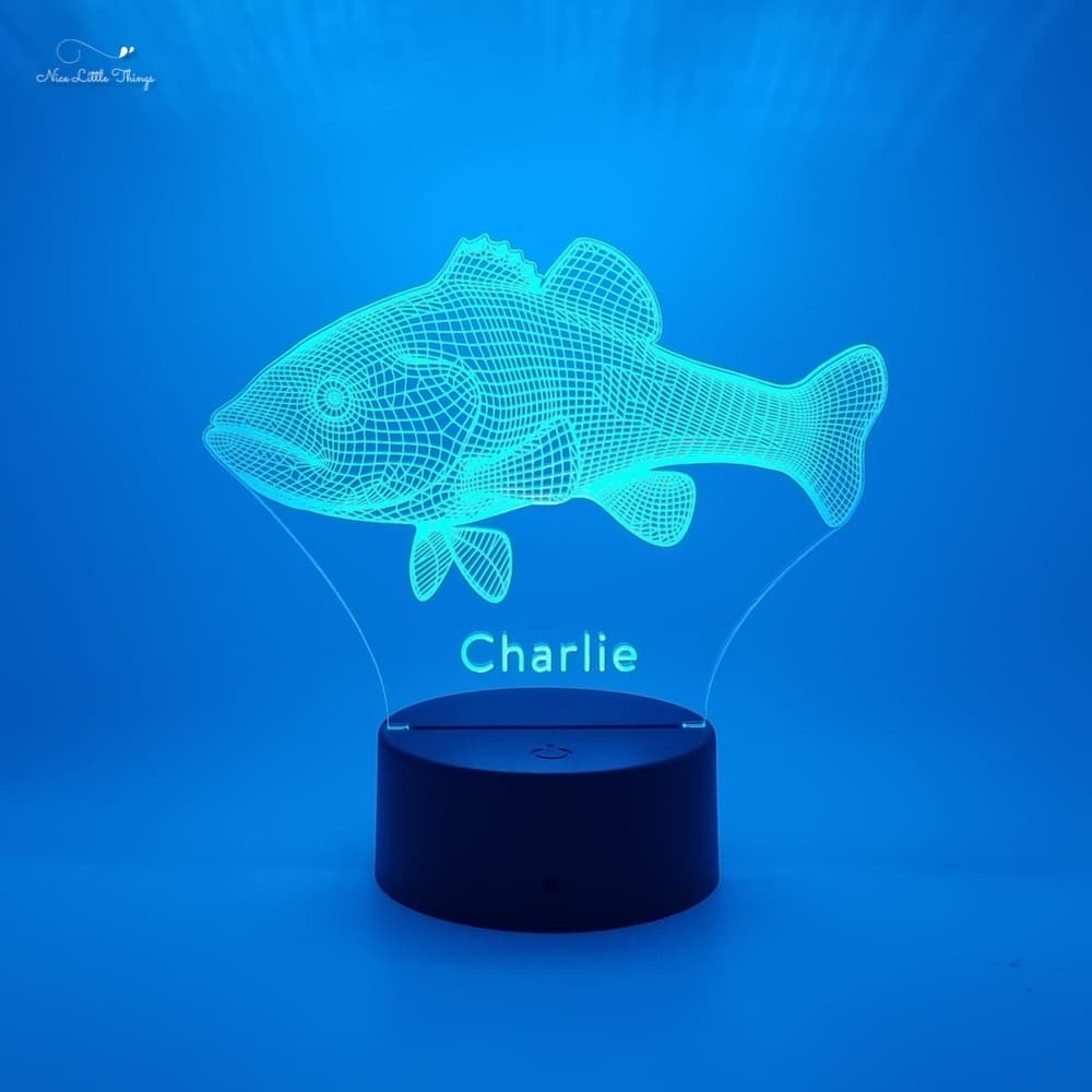 Lumière LED RGB Achigan à grande bouche