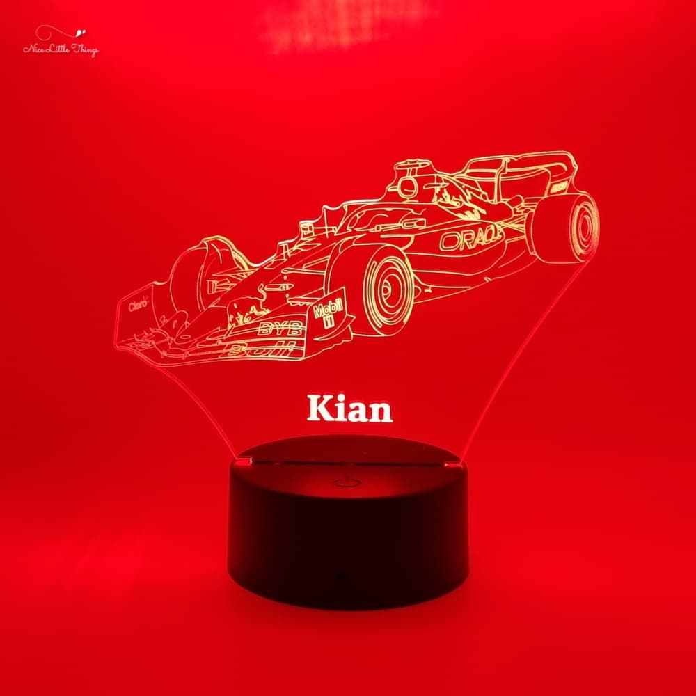 Lumière LED RVB Formule 1 Redbull Team