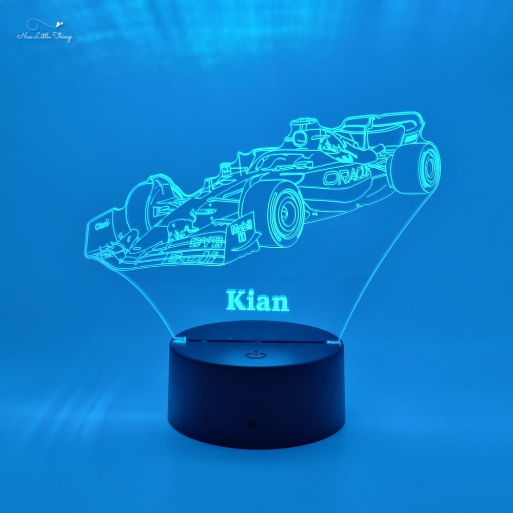 Lumière LED RVB Formule 1 Redbull Team