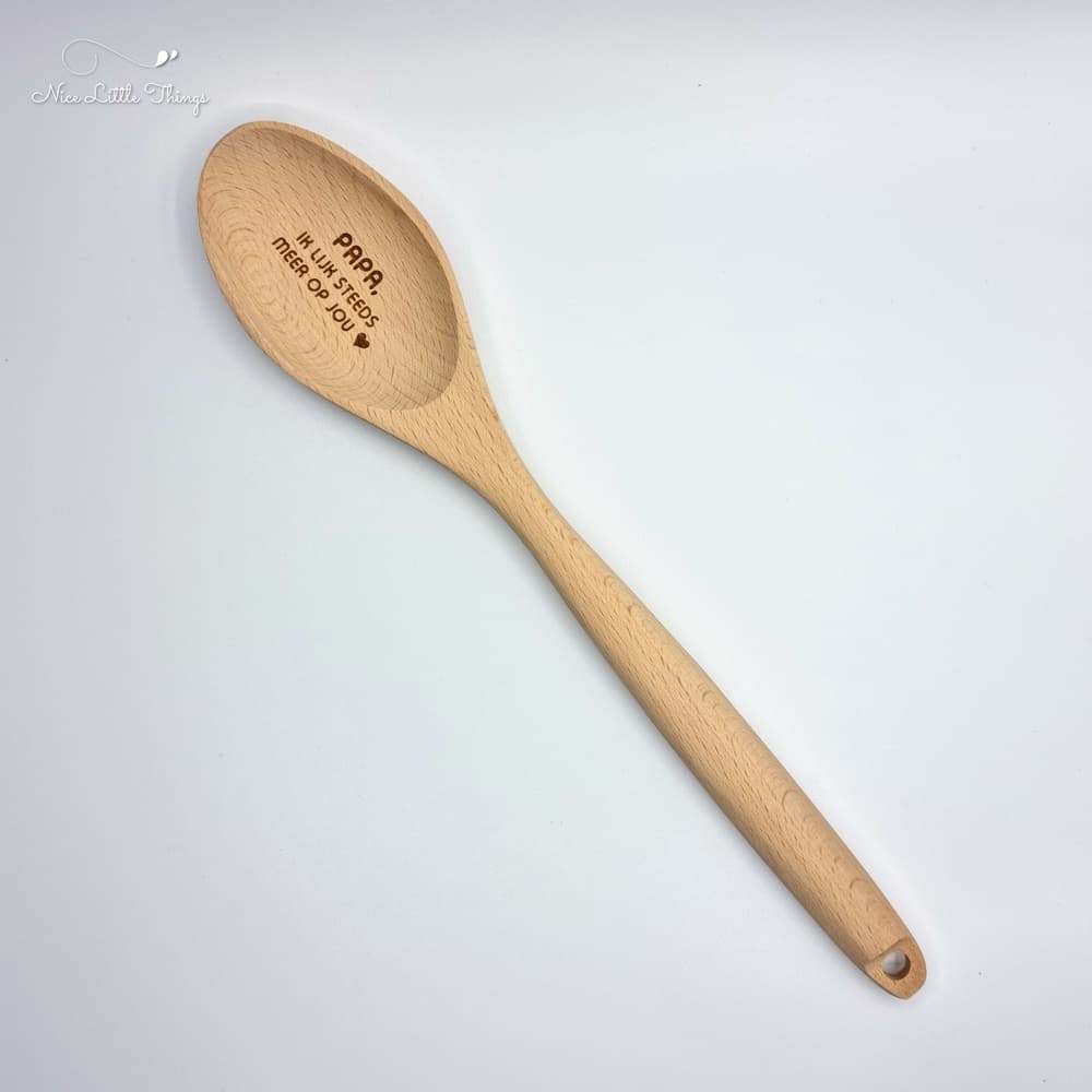 Cuillère en bois Papa