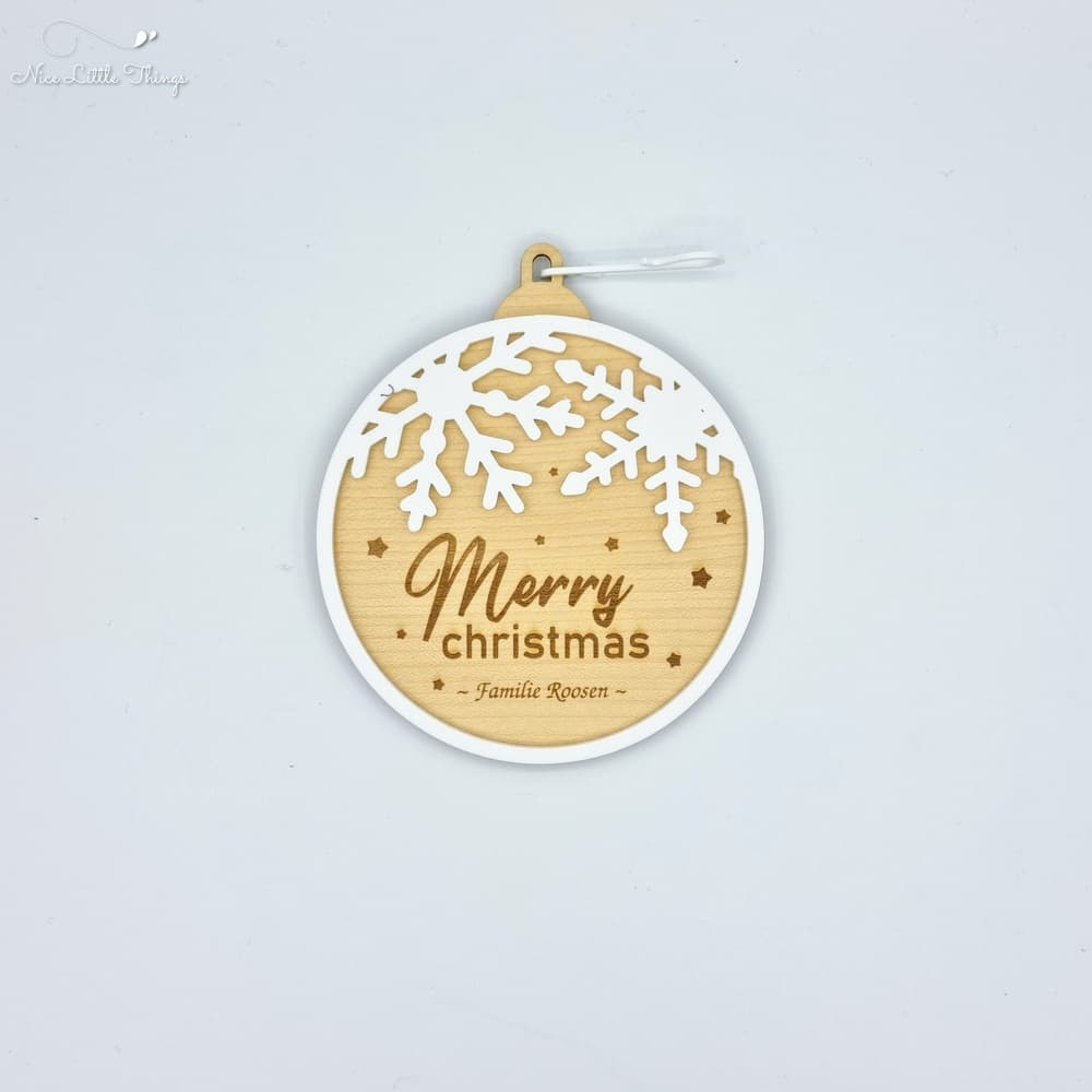 boule de Noël multicouche
