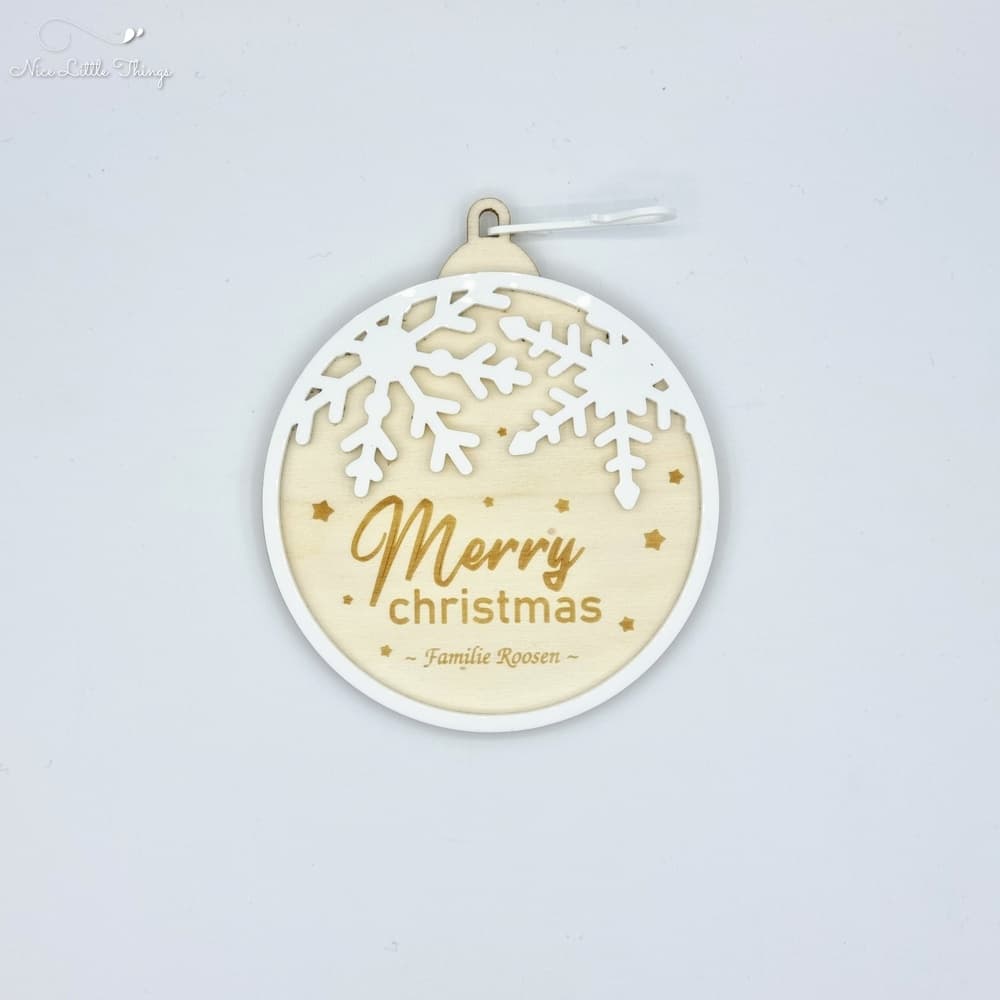 boule de Noël multicouche