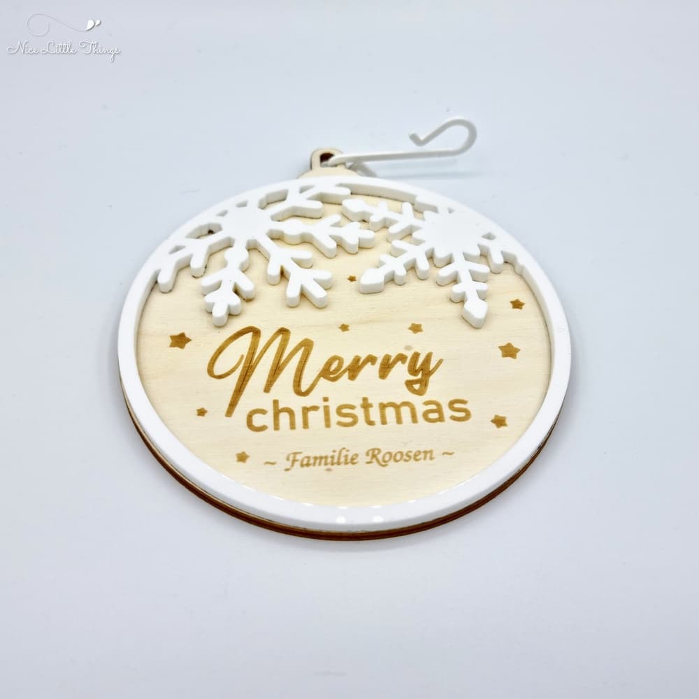 boule de Noël multicouche