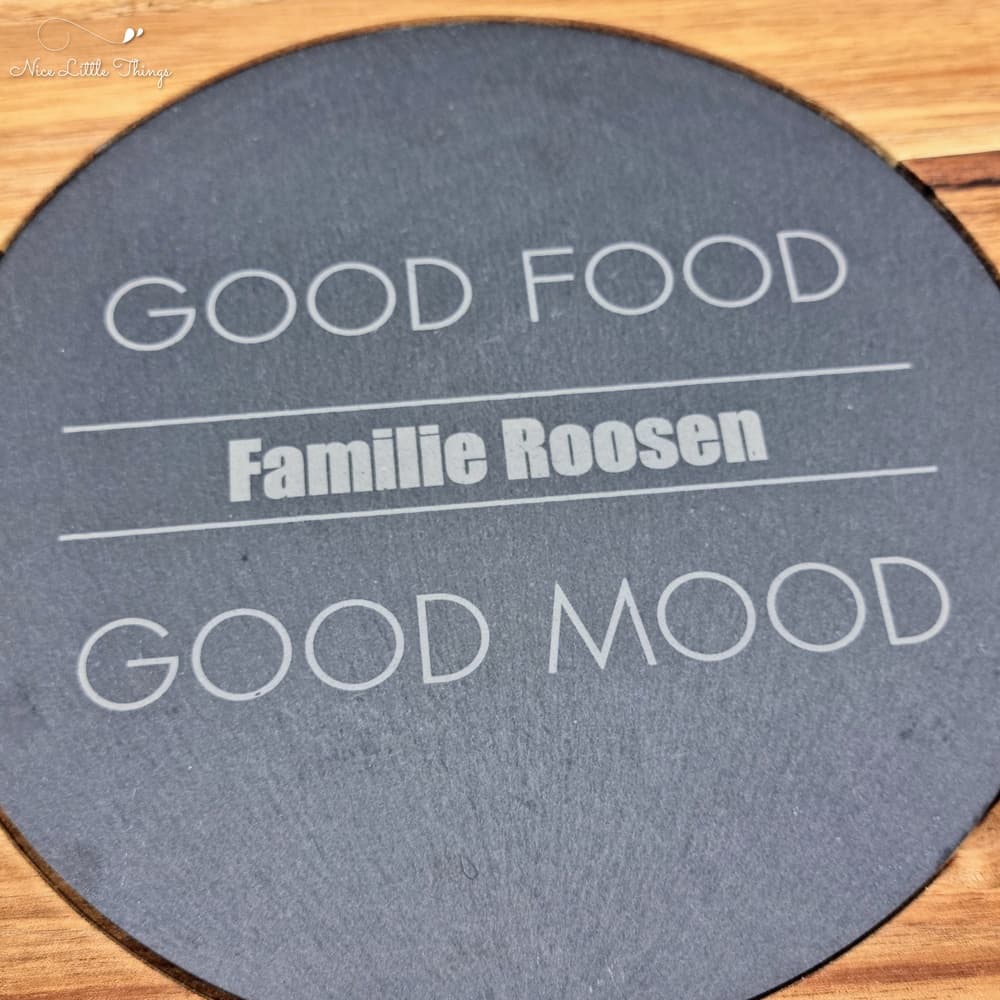 plateau de service en ardoise