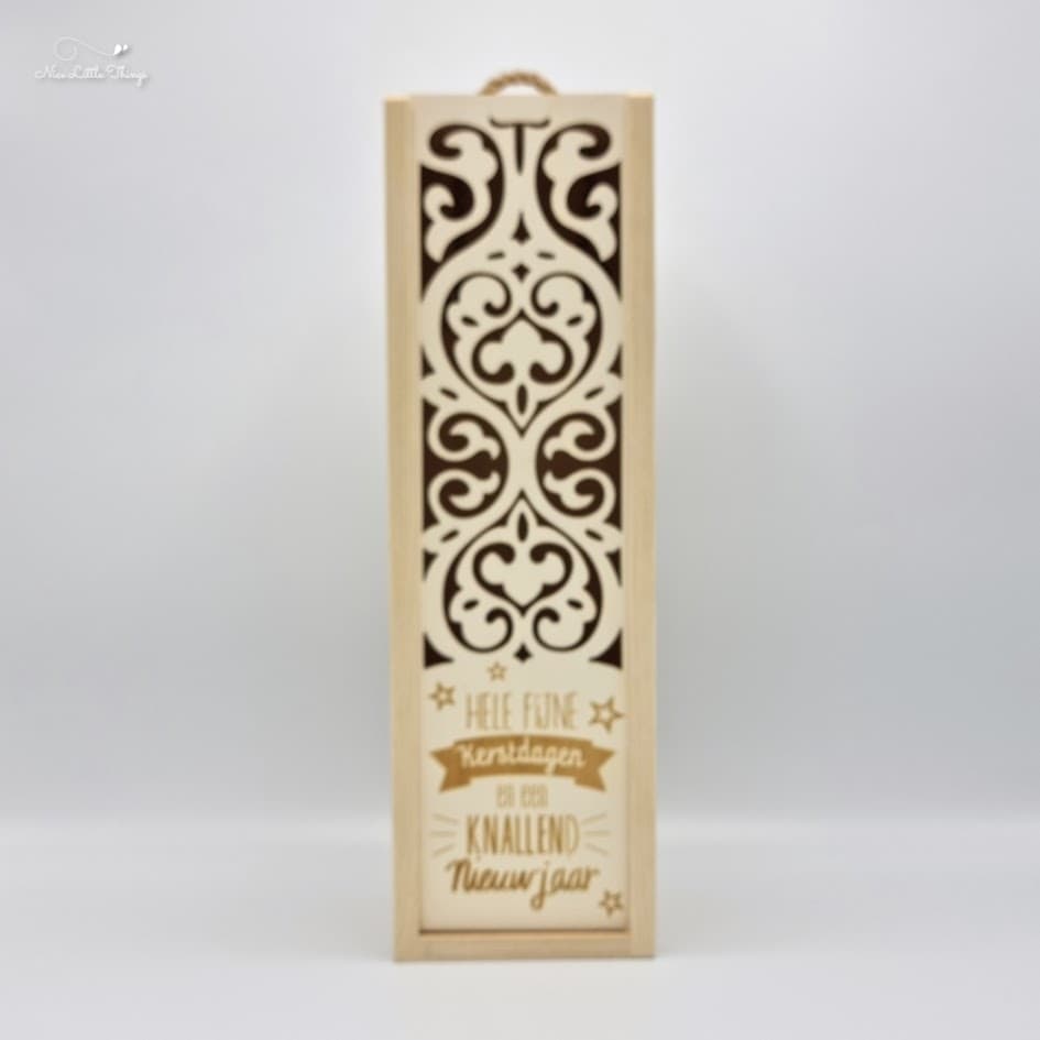 Boîte à vin Vacances