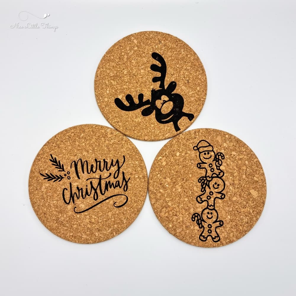 dessous de verre Noël