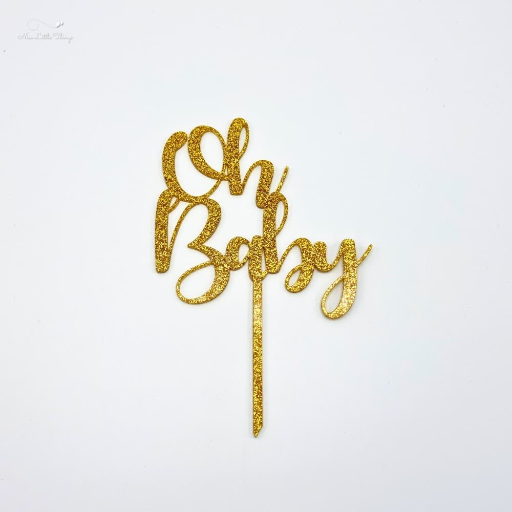 Dessus de gâteau Oh Baby